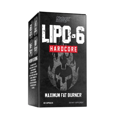 Nutrex Research Lipo-6 Hardcore Fat Burner