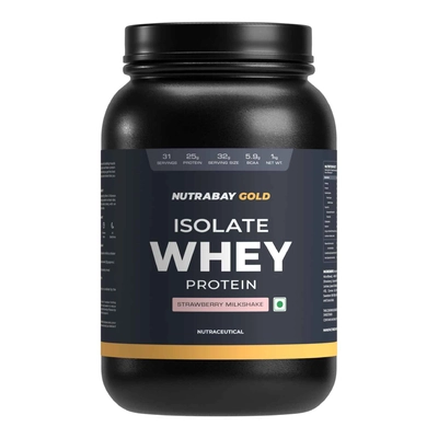 Nutrabay Gold 100% Whey Protein Isolate