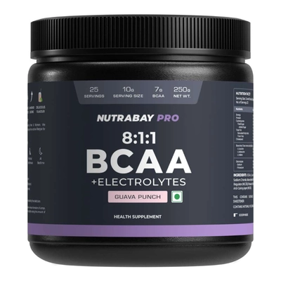 Nutrabay Pro Bcaa 8:1:1 With Electrolytes