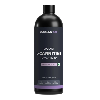 Nutrabay Pro Liquid L-carnitine + Vitamin B5 -1500mg