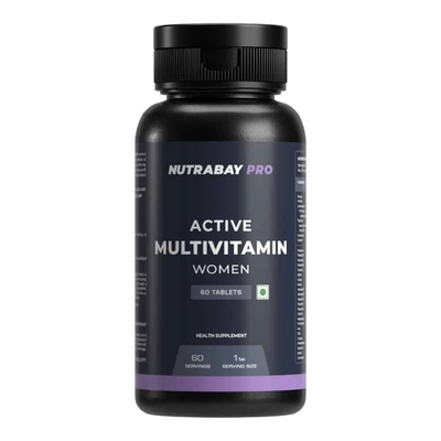 Nutrabay Pro Active Multivitamin for Women and men - 60 Tabs