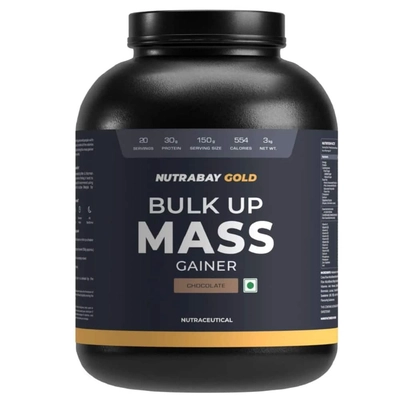 NUTRABAY Gold Bulk Up Mass Gainer