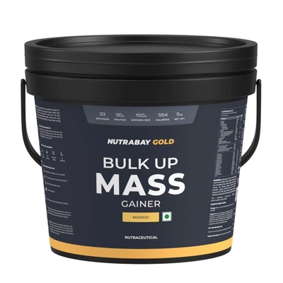 NUTRABAY Gold Bulk Up Mass Gainer