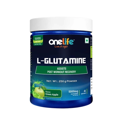 Onelife L-glutamine 5000mg Post Workout Recovery Supplement