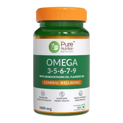 Pure Nutrition Omega 3-5-6-7-9 - Softgels