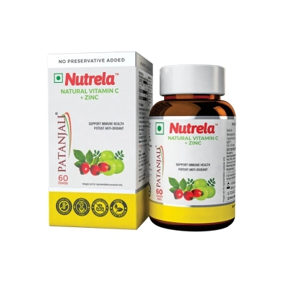 Patanjali Nutrela Natural Vitamin C + Zinc