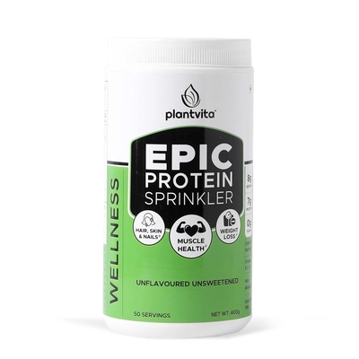 Plantvita Epic - Protein Sprinkler For Wellness, Muscle Health, Unflavoured