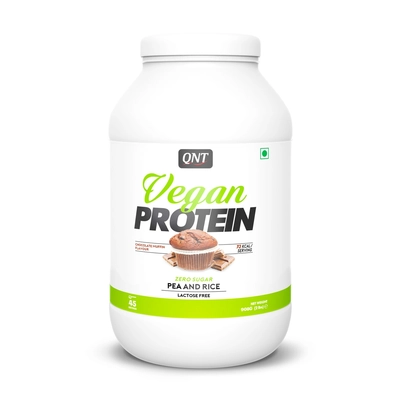 Qnt Vegan Protein | 100% Plant Based Protein With Amino Acids