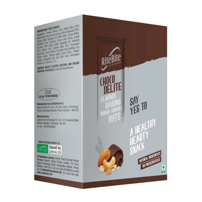 RiteBite Nutrition Choco Delite Bar