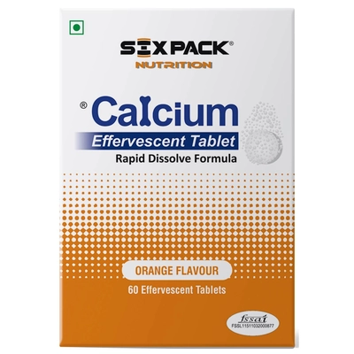 Six Pack Nutrition Calcium Effervascent Tablets