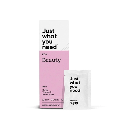 Supp Nutrition Beauty Kit- Biotin (10,000mcg), Vitamin C (1000 Mg), 9 Essential Amino Acids