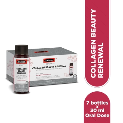 Swisse Collagen Beauty Renewal Supplement With Blood Orange Extract