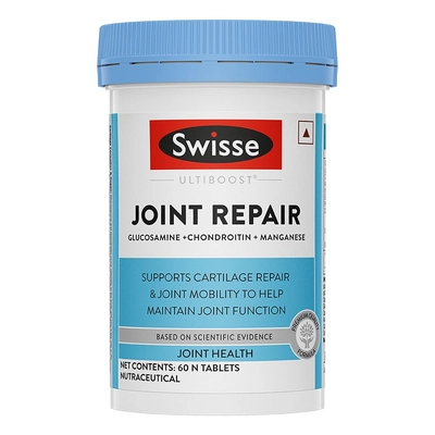 Swisse Ultiboost Joint Repair Supplement W/ Glucosamine, Chondroitin & Manganese - Joint Mobility And Function