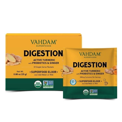 Vahdam Teas Turmeric Digestion Superfood Elixir