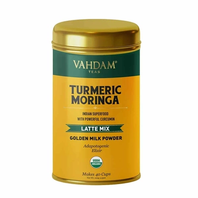 Vahdam Teas Turmeric Moringa Latte Mix
