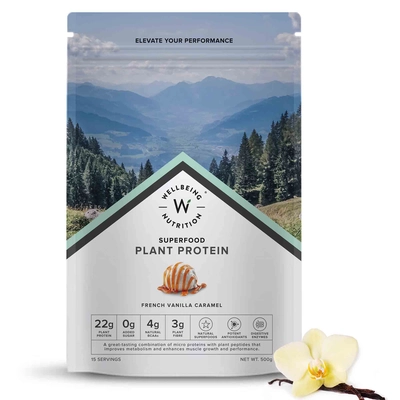 Wellbeing Nutrition Organic Vegan Plant Protein Isolate