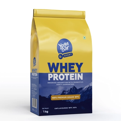 Yogabar 100% Premium Grade Whey Protein Concentrate
